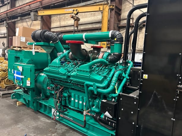 1750 KW Cummins #DQKAA, diesel generator set, 277/480 Volts, 3-phase, QSK60 engine, Tier 2, 2024, new - Image 5