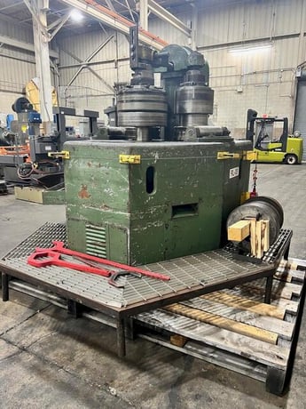 5" x 5" x 3/4" Herkules Wetzlar #BO232K, mechanical angle roll, 20 HP, universal tooling set, 1966 - Image 2