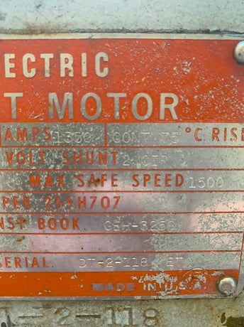 800 HP 800 RPM General Electric MDP-820-AER - Image 1