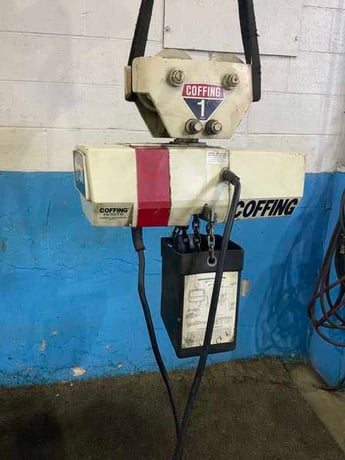 1 Ton, Coffing, electric chain hoist - Image 6