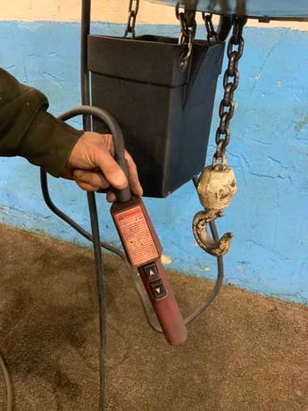 1 Ton, Coffing, electric chain hoist - Image 9