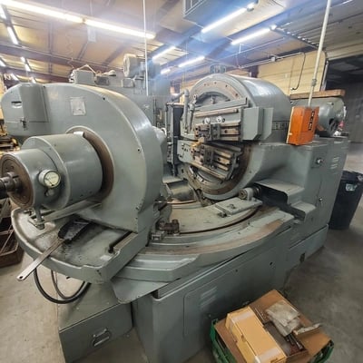 Gleason #24A, straight bevel coniflex gear generator, 35" dia. capacity, very good, serial #24797 - Image 6