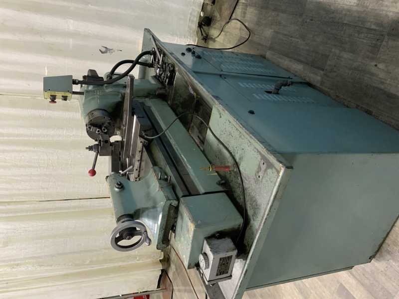 11" x 20" Victor #618EM, precision engine lathe, 3-jaw chuck, inch/metric threading, 1 HP - Image 6