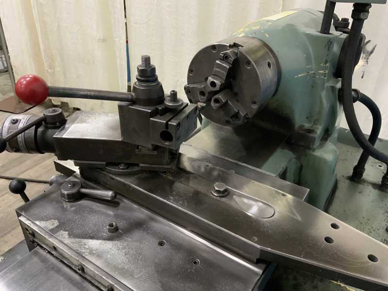 11" x 20" Victor #618EM, precision engine lathe, 3-jaw chuck, inch/metric threading, 1 HP - Image 8