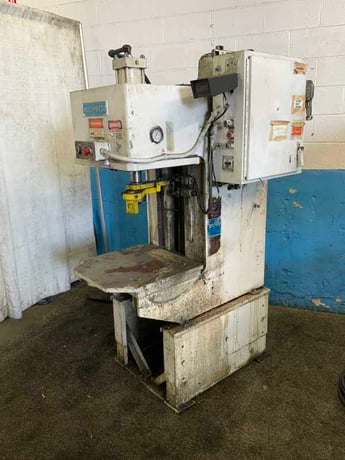 12 Ton, Denison #WT120M-C309SS1-TT10, C-frame hydraulic press, 12" stroke, 7.5 HP - Image 7