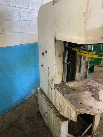 12 Ton, Denison #WT120M-C309SS1-TT10, C-frame hydraulic press, 12" stroke, 7.5 HP - Image 10