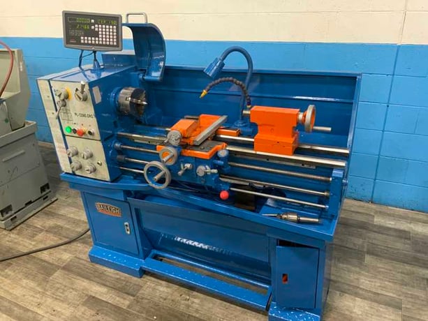 12" x 36" Baileigh #PL1236, gap bed engine lathe, 7-25/32" swing over cross slide, 3-jaw 6" chuck - Image 3