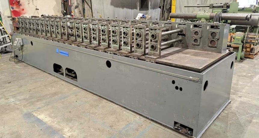 20 Stand, Dahlstrom #450-22OB, rollformer, 2" shaft diameter, 4.5"-5.75"vertical, 24" roll space, 10" horiz - Image 6