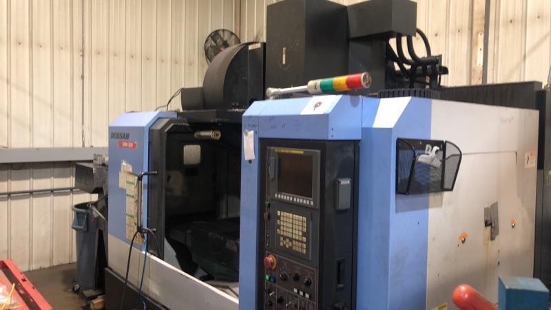 Daewoo Doosan #MV0010-001225, CNC vertical machining center, 30 automatic tool changer, 40" X, 21" Y, 20" - Image 2