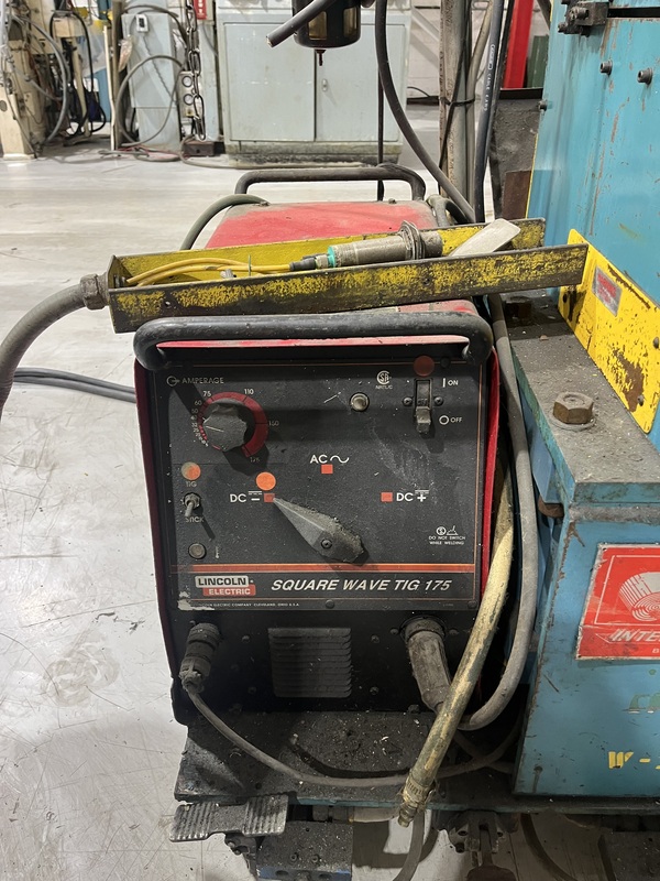 225 Amps, Guild #PSA-2000, 10" x .135" portable shear end coil welder - Image 2