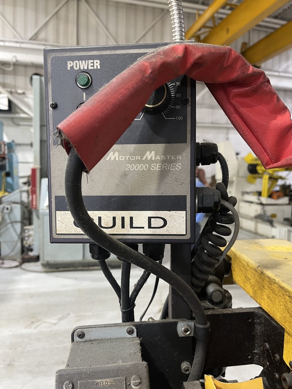225 Amps, Guild #PSA-2000, 10" x .135" portable shear end coil welder - Image 4