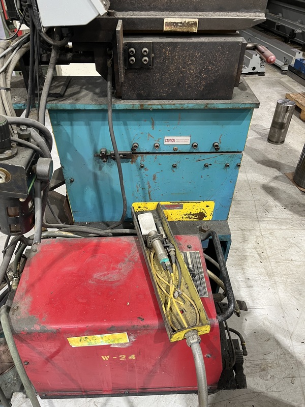 225 Amps, Guild #PSA-2000, 10" x .135" portable shear end coil welder - Image 5