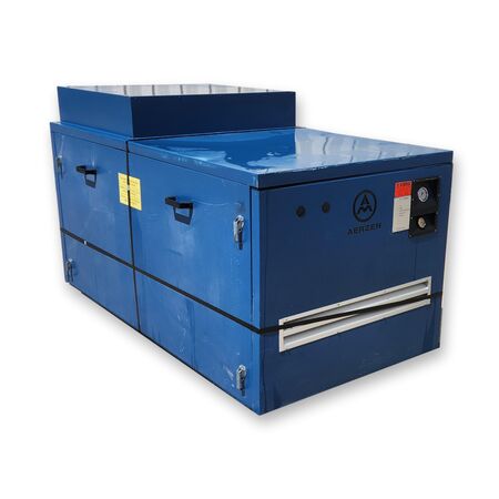 690 scfm, 2.8 psi, Aerzen #GM-25S, positive displacement blower, 20 HP, sound enclosure - Image 2