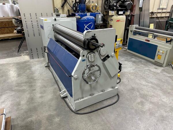 5' x 9/32" Birmingham #R-0570H, heavy duty single pinch hydraulic palte roll, 2021 - Image 2
