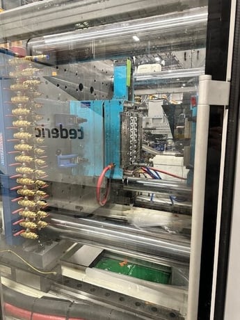 537 Ton, 9.2 oz., Tederic #NEO-E478-E500c, Injection Molding Machine, 2022 - Image 3