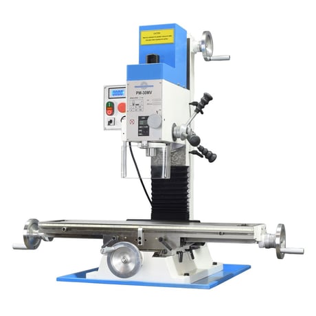 Precision Matthews #PM-30MV, Precision Benchtop Mill, 8-1/4" x33" table, 2 HP - Image 1