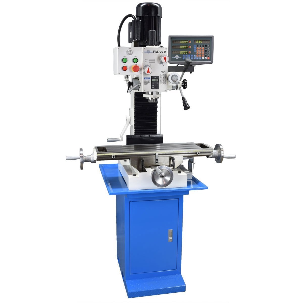Precision Matthews #PM-727V, Benchtop Milling Machine, 7-1/8" x27-1/2" table, 1.5 HP - Image 2