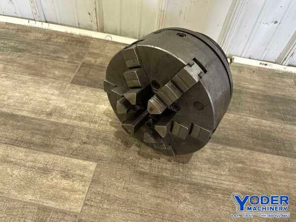 12" 6-Jaw lathe chuck, L2 back plate - Image 1