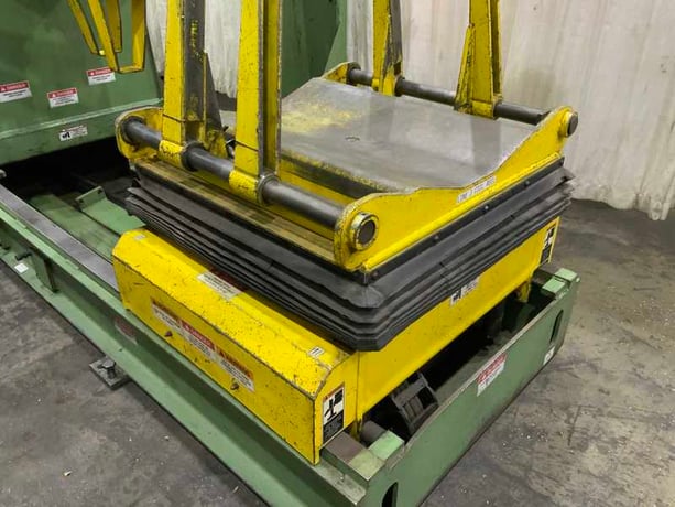 15000 lb. Coe Press Equipment #CPR-PO-15024, coil reel & coil car, 24" mandrel width, 72" outside dimensions - Image 3