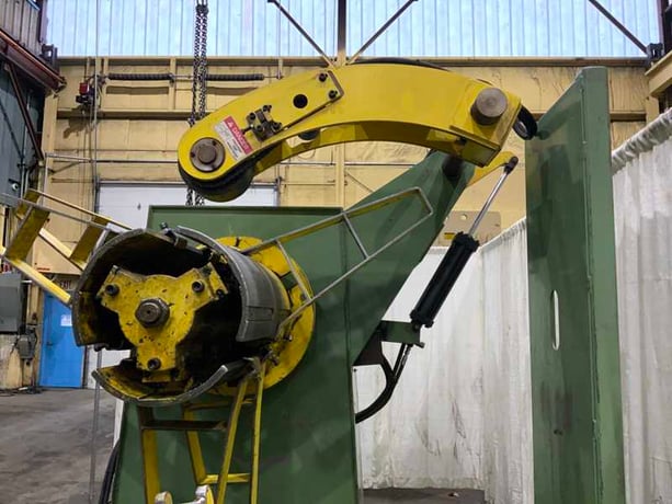 15000 lb. Coe Press Equipment #CPR-PO-15024, coil reel & coil car, 24" mandrel width, 72" outside dimensions - Image 6