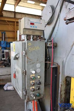 80 Ton, Johnson #80-FW-AC, 4" stroke, 15-1/2" Shut Height, 3-1/2" adj, 36" x 24" bed, 85 SPM, #50286 - Image 3
