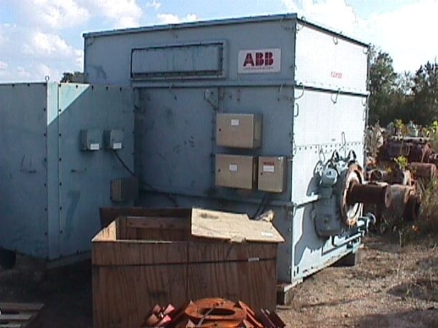 9756 HP 1800 RPM ABB, Type GBA800, TEWAC, 12000 Volts - Image 1