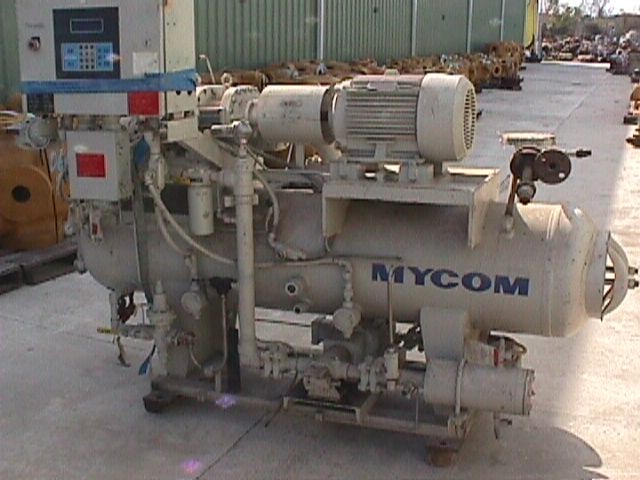 313 psig, Mycom #125SU-LX 313, 470 psig hydraulic, serial #1252131 - Image 1