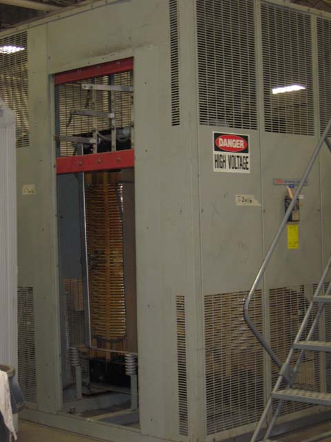 3750 kVA, 13200 Delta Primary, 2400/1386 WYE Secondary, EB National Dry Type - Image 1