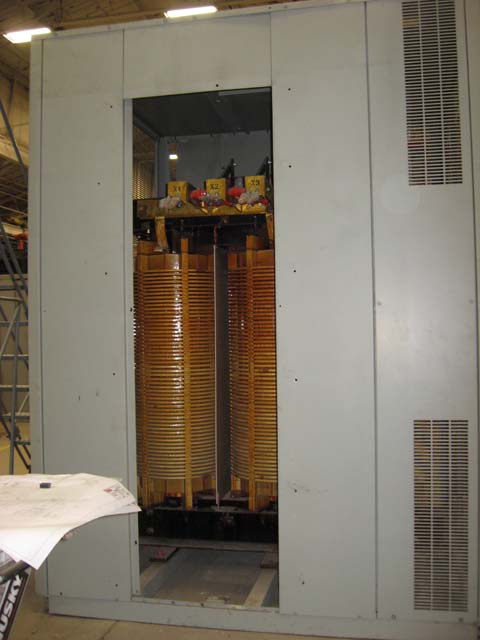 3750 kVA, 13200 Delta Primary, 2400/1386 WYE Secondary, EB National Dry Type - Image 3