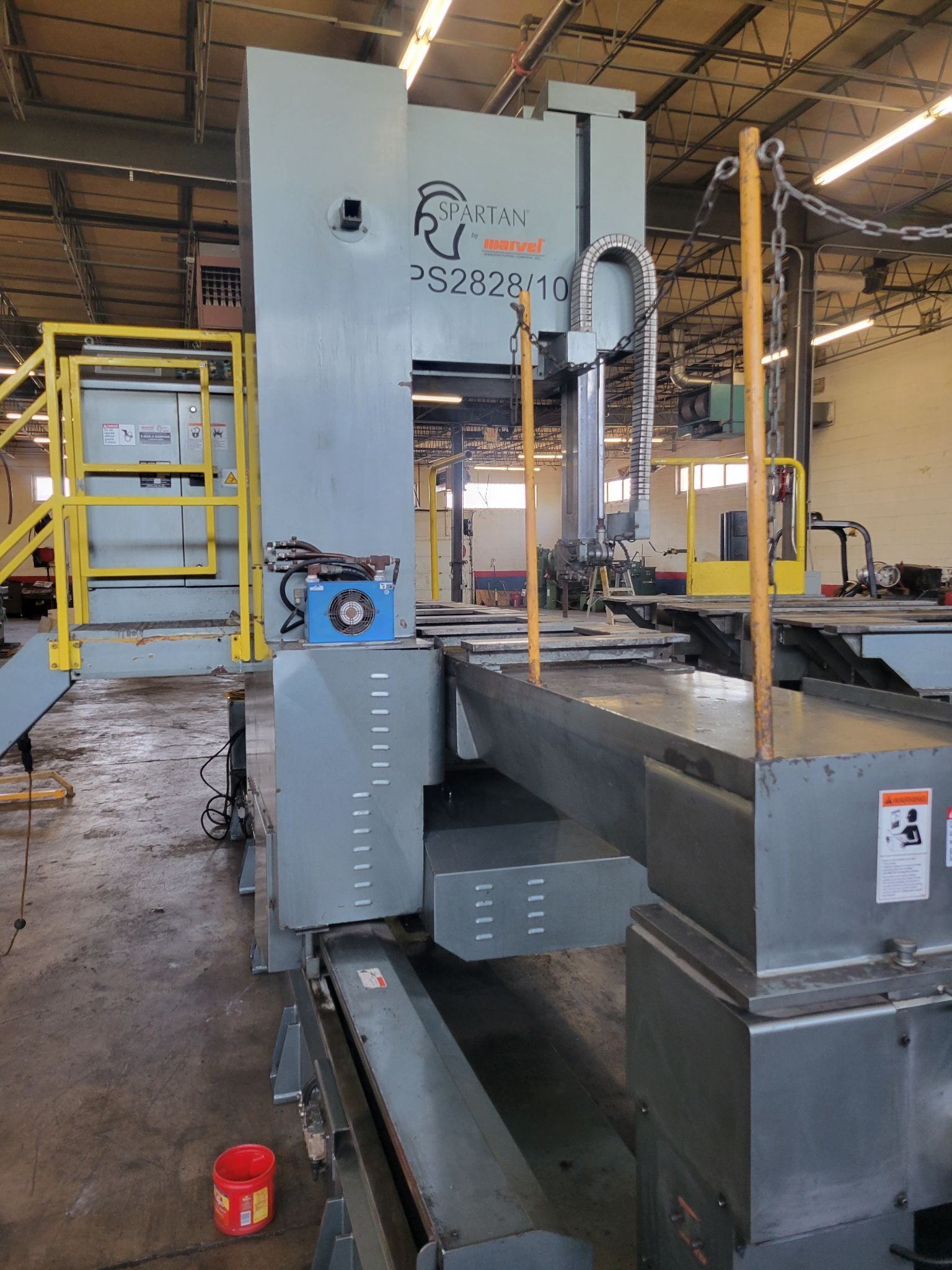 Marvel/Spartan #PS2828/10, 2" x .063" x 22' 3.7"blade, 50-250 fpm,low hour,excellent, 2012 - Image 5