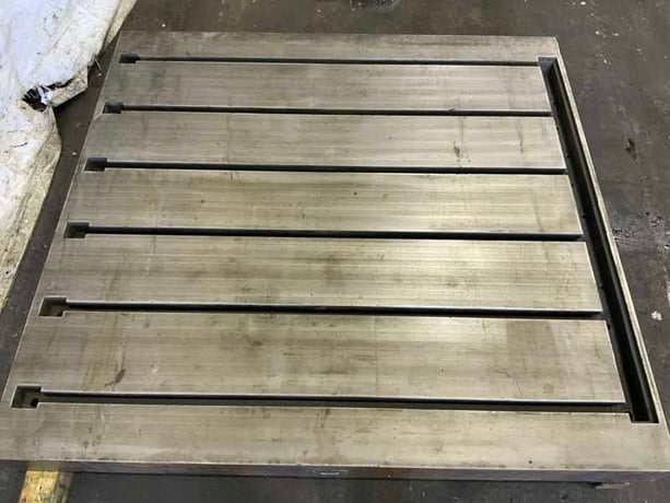 62" x 6 6" x 6", Lake Shore, T-slotted floor plate - Image 4