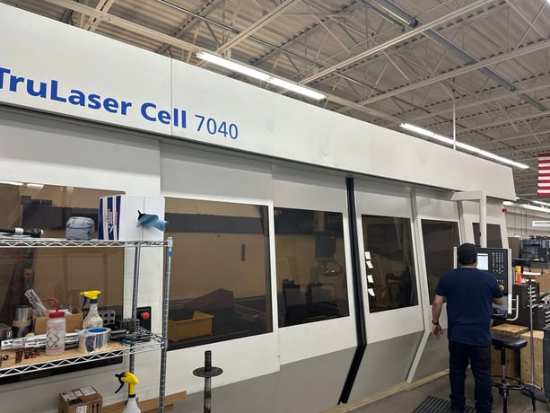 Trumpf #TruLaser-7040, CO2 Lasers, 5000 watt, 6' x 13', 5-Axis, 2009 - Image 2