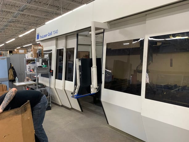 Trumpf #TruLaser-7040, CO2 Lasers, 5000 watt, 6' x 13', 5-Axis, 2009 - Image 3