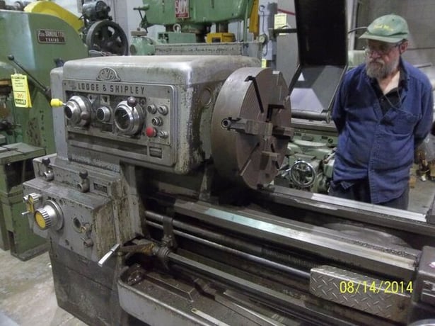 26" x 80" Lodge & Shipley Power Turn 20, Lathe Engine, 20" chk, 20 HP, 1-3/4" spdl.bore - Image 6