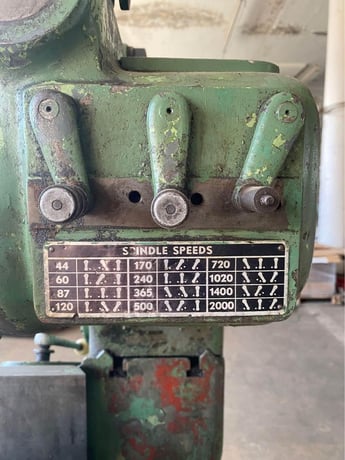 Abene, horizontal & vertical milling machine, 600 V., 3 phase, 30 amp - Image 4