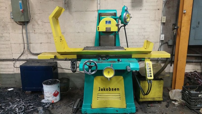 8" x 24" Jakobsen, surface grinder, 8" wheel, rapid traverse, central lubricant, coolant - Image 1