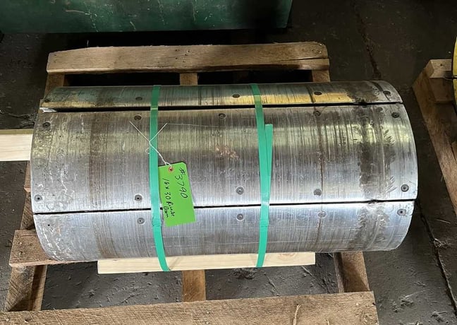 Ruesch, 16" diameter x 30" face width, recoiler drum, manual expansion, manual gripper - Image 2