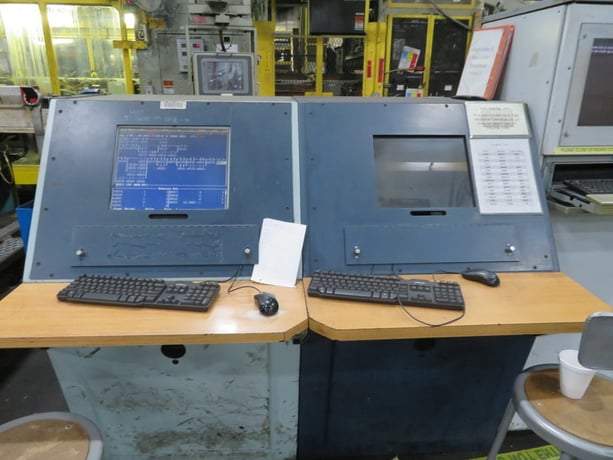 2000 Ton, Verson #TL-SE4-2000, transfer press, 30" stroke, 60" Shut Height, 12-24 SPM, 240" x108" die space - Image 5