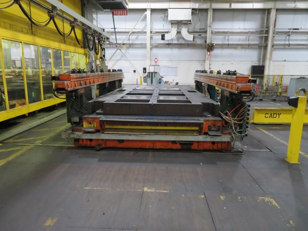 2000 Ton, Verson #TL-SE4-2000, transfer press, 30" stroke, 60" Shut Height, 12-24 SPM, 240" x108" die space - Image 10