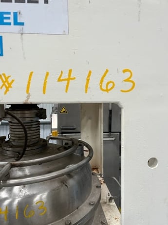 12.5" Rousselet Robatel #BXP-320, basket centrifuge, 17 liter bowl capacity, 3200 rpm, 2015 - Image 2