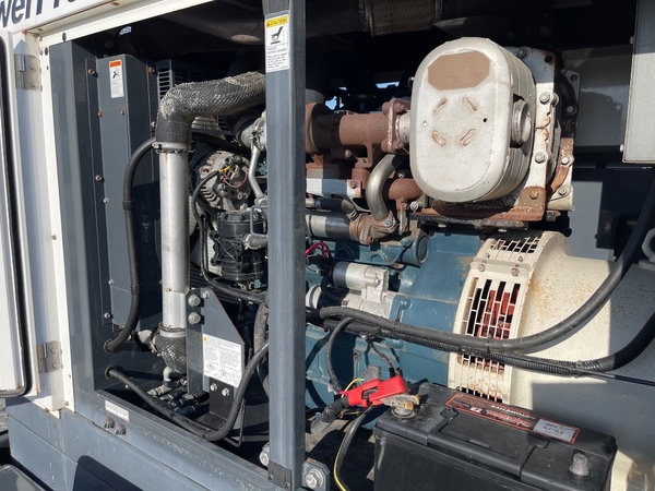54 KW Airman PowerPro #SDG65S, trailer mounted, sound attenuated enclosure, 120/240/208/277/480 Volts, 7420 - Image 3