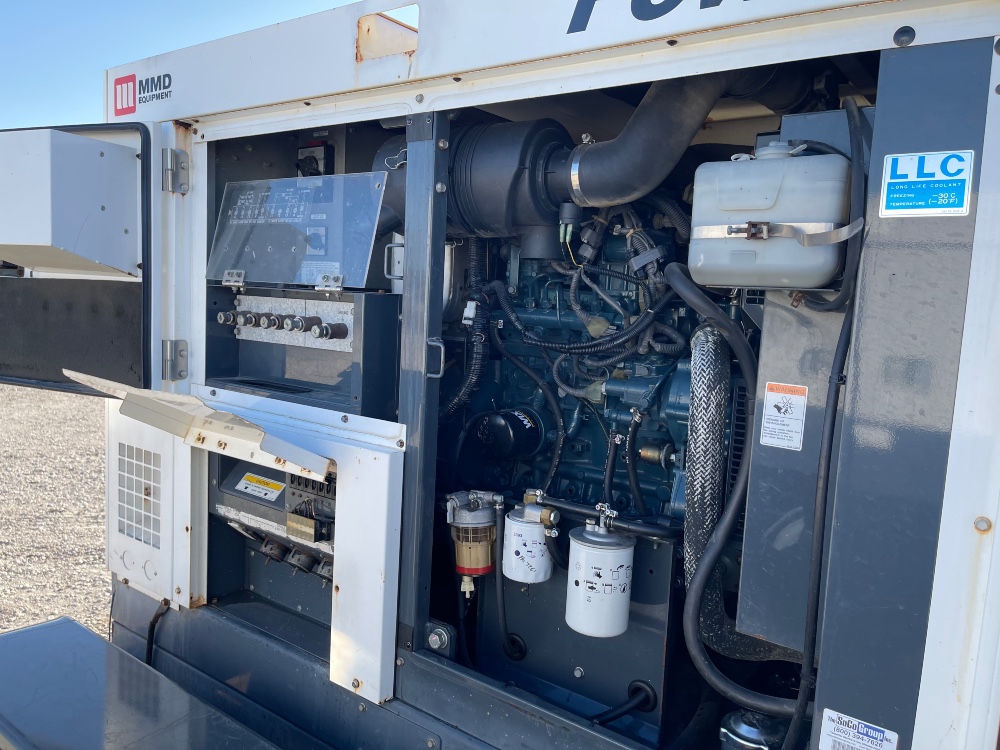 54 KW Airman PowerPro #SDG65S, trailer mounted, sound attenuated enclosure, 120/240/208/277/480 Volts, 7420 - Image 5