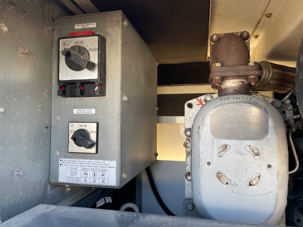 54 KW Airman PowerPro #SDG65S, trailer mounted, sound attenuated enclosure, 120/240/208/277/480 Volts, 7420 - Image 8