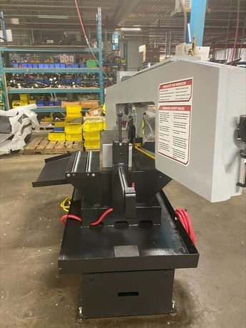 13" x 18" Hyd-Mech #S20, Horizontal Cut-Off Bandsaw, 31" H Table, 1" x 14" Blade, 45-330 SFM, 0-45 deg. Angle - Image 8