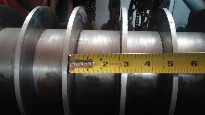 4 5" x 5" Slitter, 20 gauge and up capacity, 43.5" Sheet width, 4" diameter Shaft, 15 blades, 600 V - Image 3