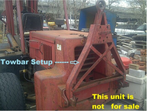 6000 lb. Champ, Forklift, Hi-Lift, Tractor Tires, towable, 25'-30' Lift height, double Mast, 12 V - Image 2