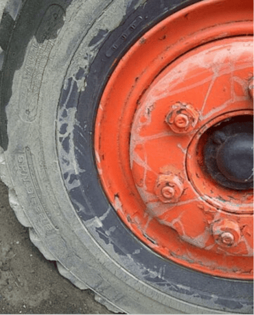 6000 lb. Champ, Forklift, Hi-Lift, Tractor Tires, towable, 25'-30' Lift height, double Mast, 12 V - Image 6