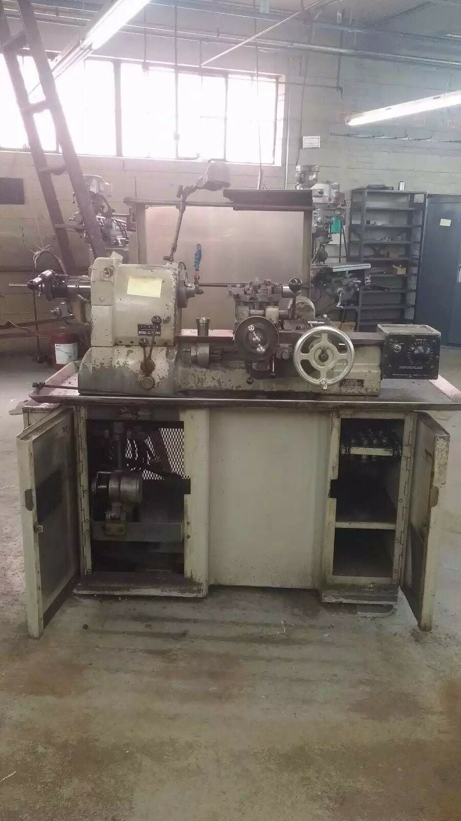Hardinge #HC-CF, Precision Chucker Lathe, 5" 3-Jaw Chuck, 13" between centers, 1 HP, 550 V - Image 4
