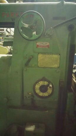 Parkson #3N, Universal Mill w/2-Axis digital read out, Vertical Head, 60" Table - Image 2