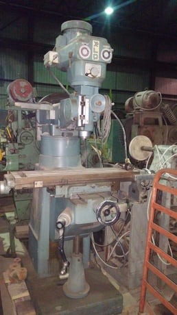 Ex-Cell-O #602, Vertical Milling Machine, Ram-Type, 36" L Table, #40 Spindle nose taper, 52" F-B x 88" H - Image 1